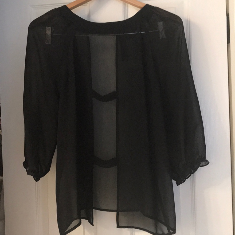 Sheer top by Petticoat Alley